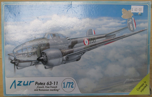 Azur A035 Potez 63-11 - 1/72