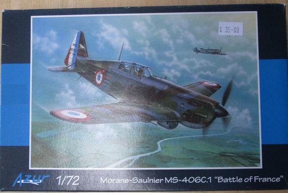 Azur 109 Morane-Saulnier MS406C1 - 1/72