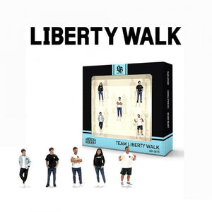 American Diorama 2415 Team Liberty Walk (Set of 5 figures)