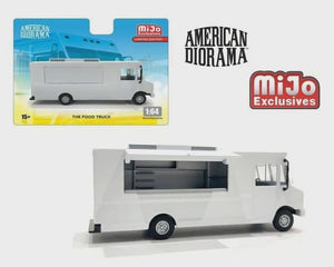 American Diorama 70200MJ1:64 Food Truck - Plain white