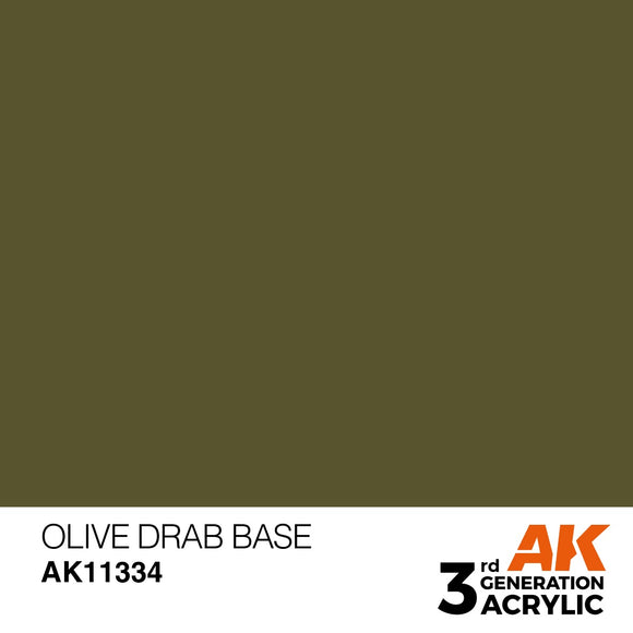 AK-Interactive AK11334 Olive Drab Base