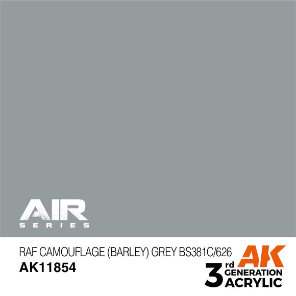 AK-Interactive AK11854 RAF Camouflage (Barley) Grey BS381C/629