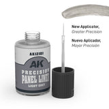 AK-Interactive AK12101 Precision Paneliner – Light Grey 30ml