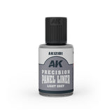 AK-Interactive AK12101 Precision Paneliner – Light Grey 30ml