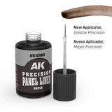 AK-Interactive AK12103 Precision Paneliner – Sepia 30ml