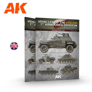 AK-Interactive AK130010 Vehicles of the Polish 1st Armoured Division - Camouflage & Markings