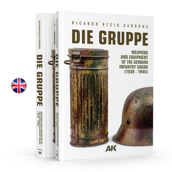 AK-Interactive 130025 Die Gruppe - Weapons & Equipment of the German Infantry Squad 1939-1945