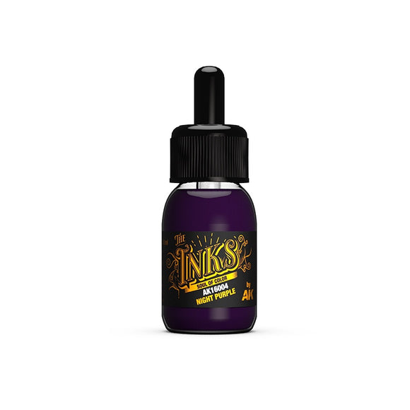 AK-Interactive AK16004 Inks – Night Purple 30ml