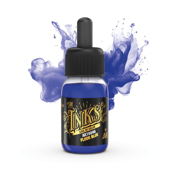 AK-Interactive AK16046 Inks – Flouro Blue