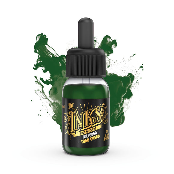 AK-Interactive AK16050 Inks – Toad Green