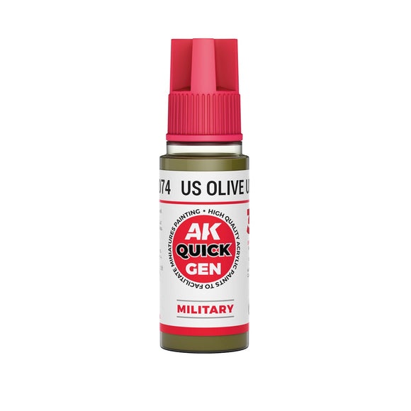 AK-Interactive 17074 US Olive Uniform