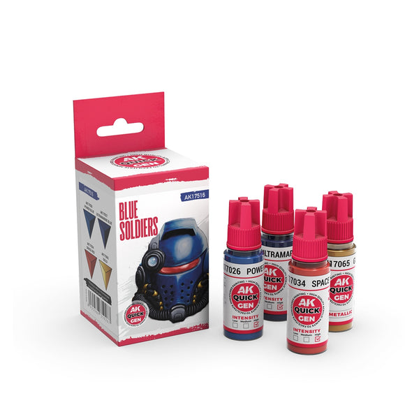 AK-Interactive 17516 Blue Soldiers