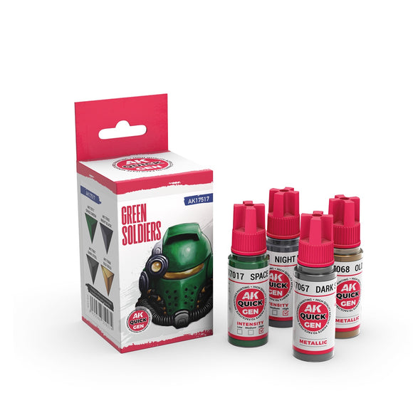 AK-Interactive 17517 Green Soldiers