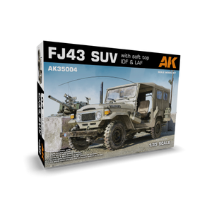 AK-Interactive AK35004 Toyota FJ43 SUV With Soft Top - IDF & LAF