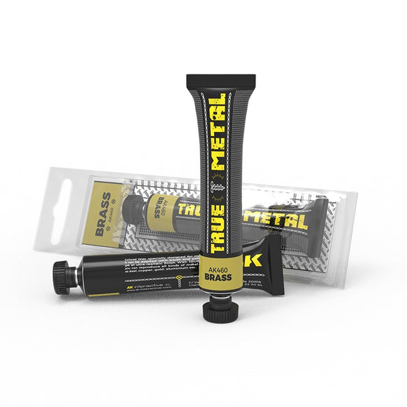 AK-Interactive AK460 True Metal Colored Wax - Brass