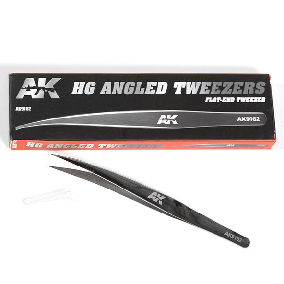 AK-Interactive AK9162 HG  Angled Tweezers