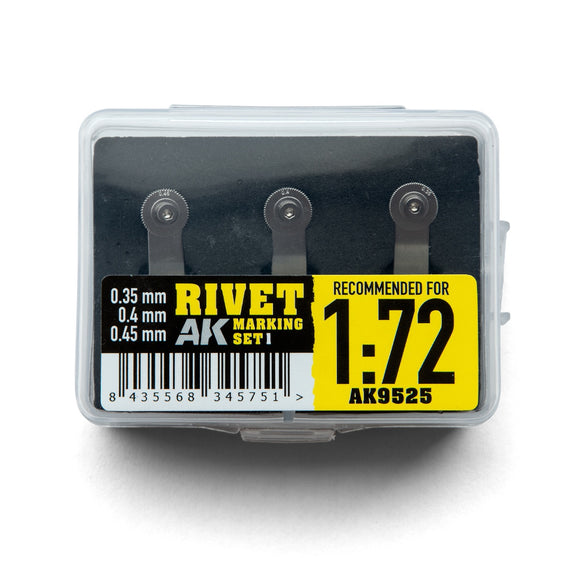 AK-Interactive AK9525 Rivet Marking Set 1 1:72