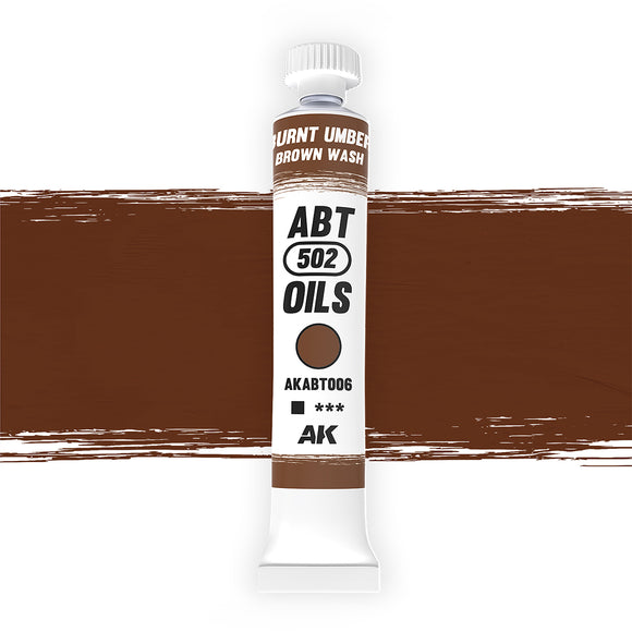 Abteilung 502 AKABT006 Oil – Burnt Umber/Brown Wash