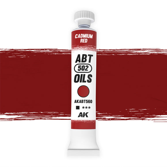 Abteilung 502 ABT560 Oil – Cadmium Red