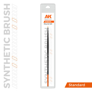 AK-Interactive AKB005 Synthetic Brush - Round 3/0
