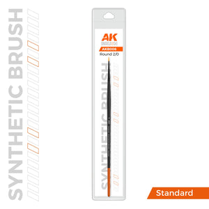 AK-Interactive AKB006 Synthetic Brush - Round 2/0