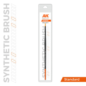 AK-Interactive AKB008 Synthetic Brush - Round 1