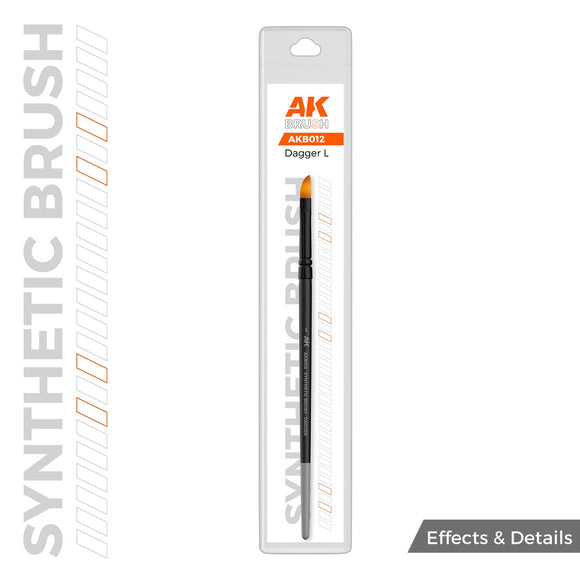 AK-Interactive AKB012 Synthetic Brush - Dagger L