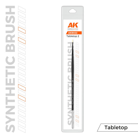 AK-Interactive AKB022 Synthetic Tabletop Brush - 2