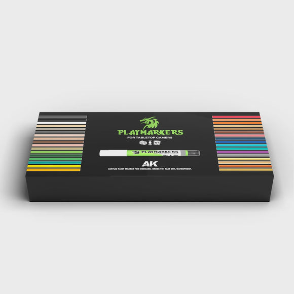 AK-Interactive AKM150 Full Range Playmarkers – 34 Colors