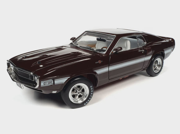 Auto World AMM1290 1969 Shelby GT500 Mustang 2+2 MACAN