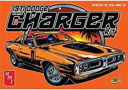 AMT 945 1971 Dodge Charger- 1/25 Scale