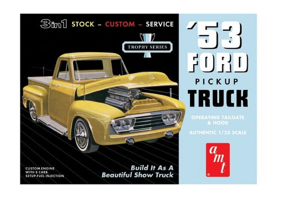 AMT 882 1953 Ford Pickup - 1/25 Scale