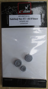 Armory AW72010 Sukhoi Su-17/Su-22 Fitter Resin Wheels Set - Universal - 1/72