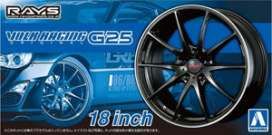 Aoshima 6118 Wheel & Tyre Set - Volk Racing G25 – 1/24