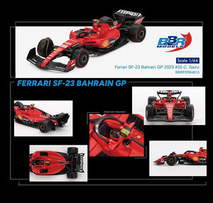 BBR 64015 Ferrari SF23 #55 C. Sainz 2023 Bahrain GP