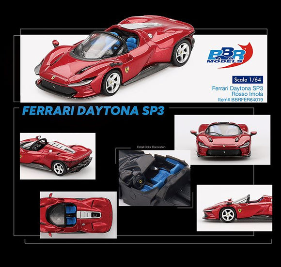 BBR 64019 Ferrari Daytona SP3 Rosso Imola