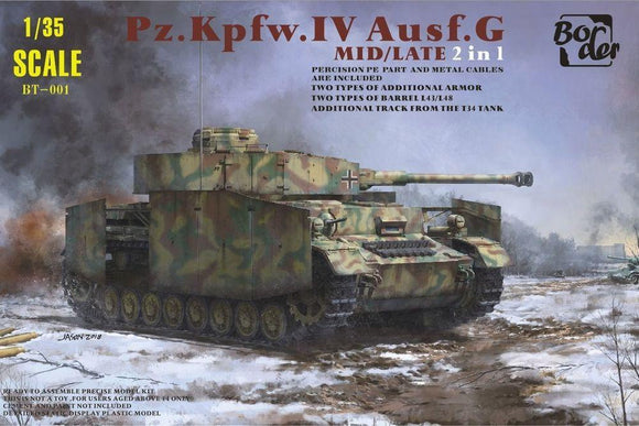 Border Models BT001 Panzer IV G Late