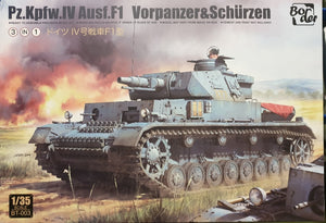 Border Models BT003 Panzer IV F1 Vorpanzer & Schurzen 3 in 1