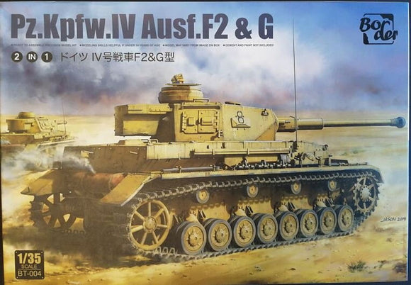Border Models BT004 Panzer IV Ausf.F & G 2 in 1