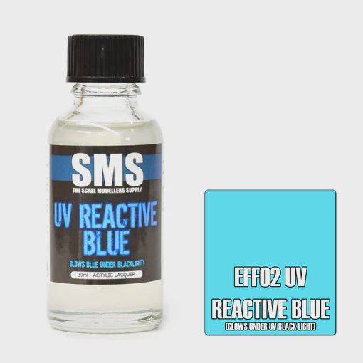 SMS EF02 UV Reactive Blue 30ml