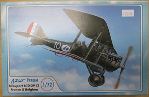 Azur FR008 Nieuport-Delage NiD-29 C1 - 1/72