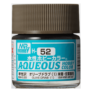 Mr. Hobby Aqueous H052 Olive Drab (1)