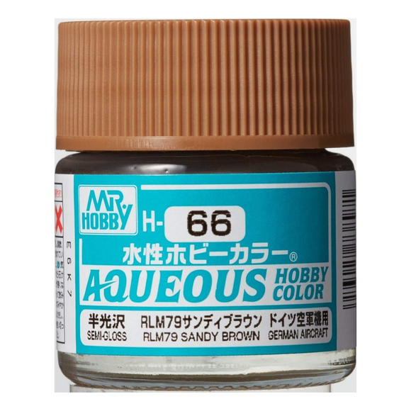 Mr. Hobby Aqueous H066 RLM79 Sandy Brown Luftwaffe