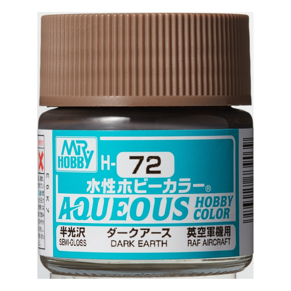 Mr. Hobby Aqueous H072 Dark Earth