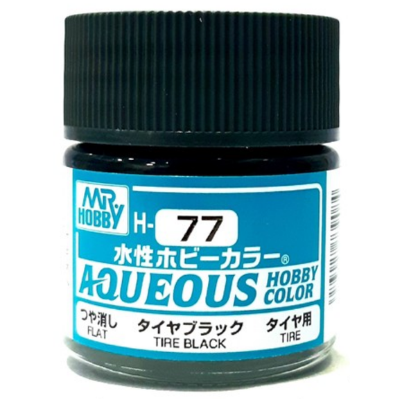 Mr. Hobby Aqueous H077 Tire Black