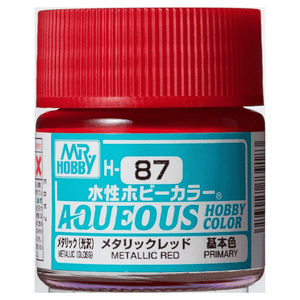 Mr. Hobby Aqueous H087 Metallic Red