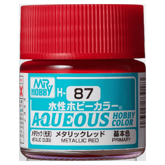 Mr. Hobby Aqueous H087 Metallic Red