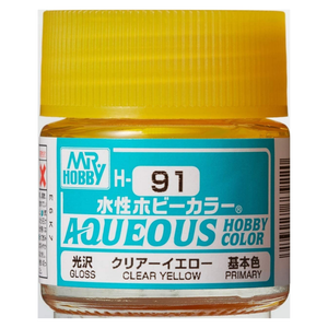Mr. Hobby Aqueous H091 Clear Yellow