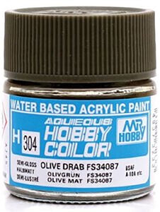 Mr. Hobby Aqueous H304 Olive Drab FS34087