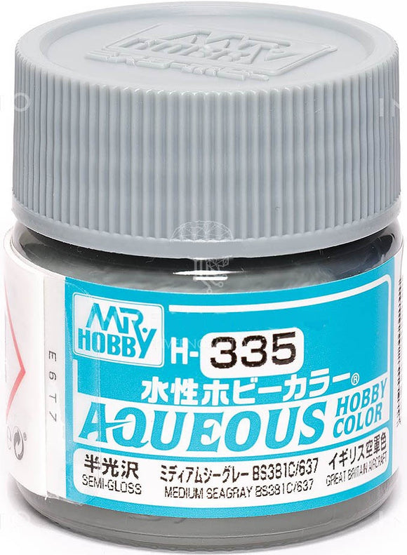 Mr. Hobby Aqueous H335 Medium Sea Gray BS381C/637 RAF